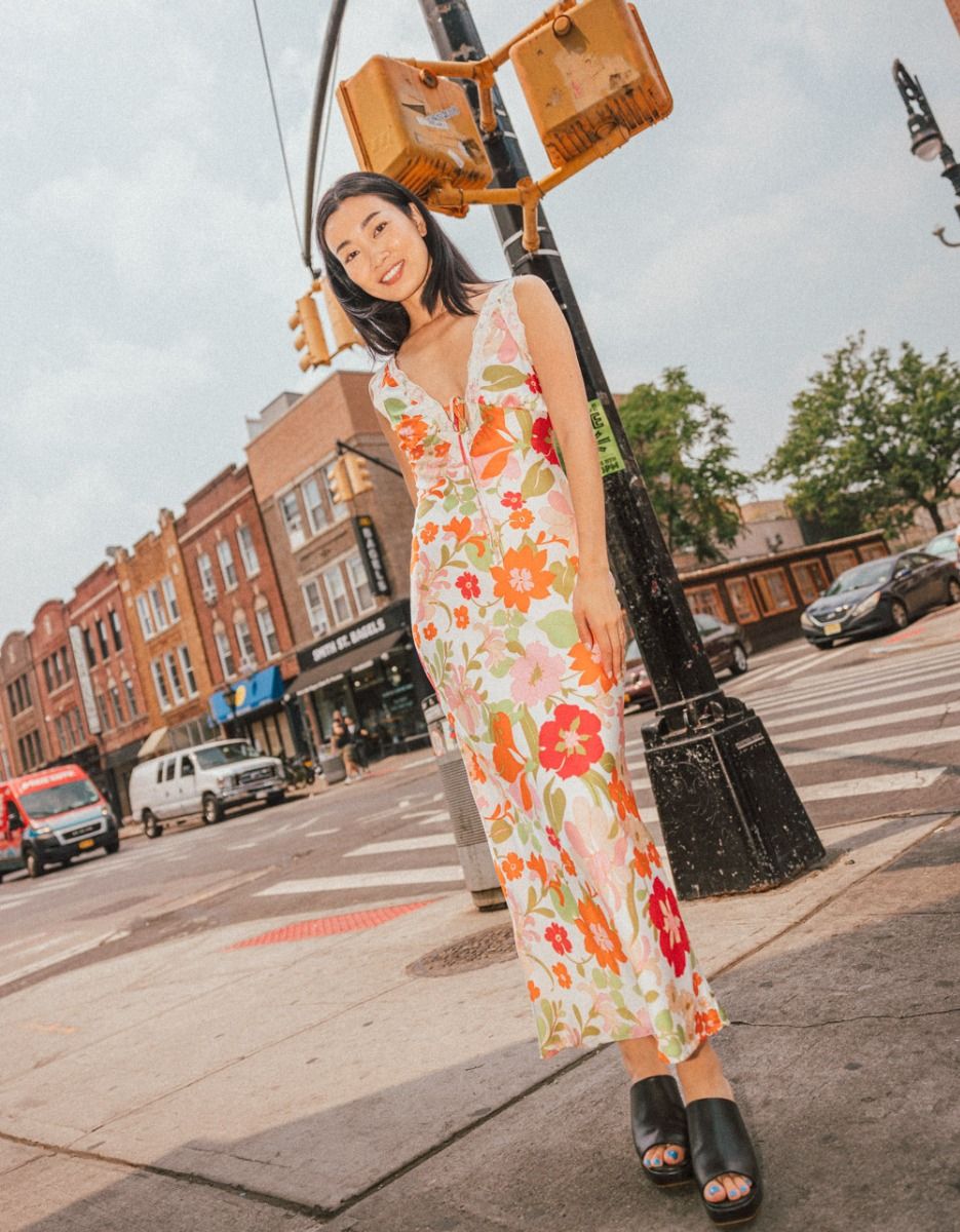 Satin Floral Bias Maxi_2