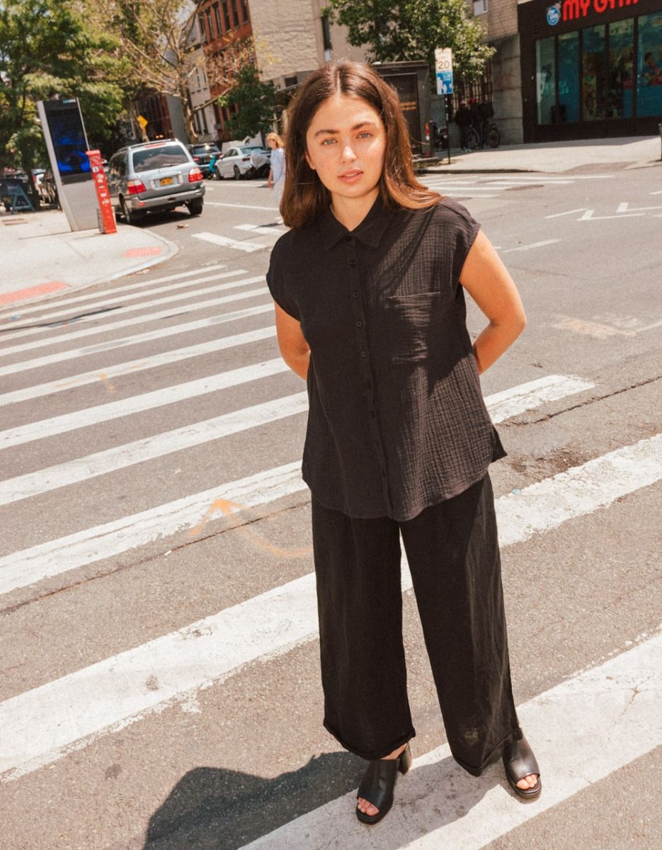 Sun Sail Shirt in Black_2