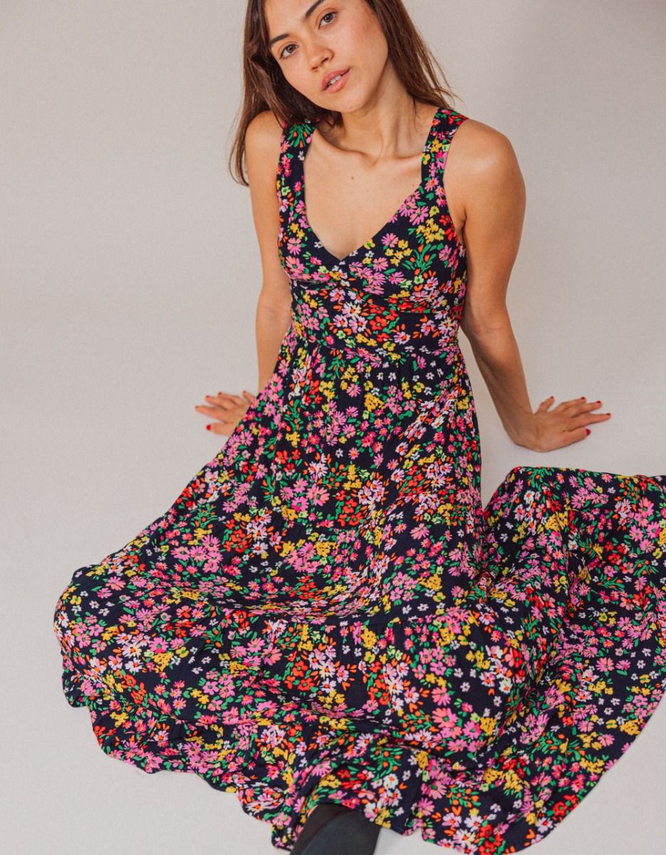 Midnight Daisy Maxi_2