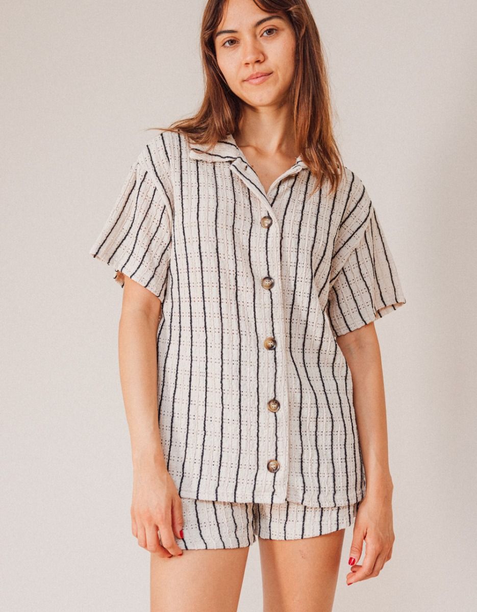 Plage Stripe Shorts_1