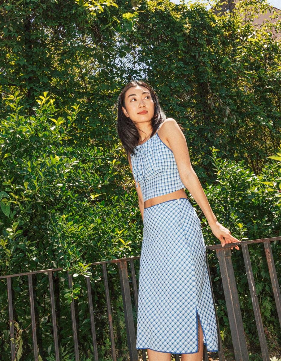 Low Waist Picnic Skirt_2