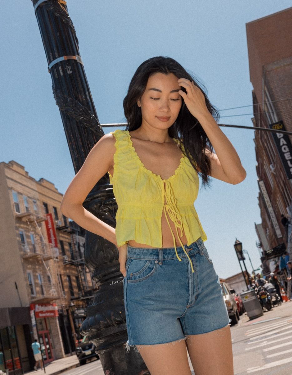 Original Short in Stevie Blue_1