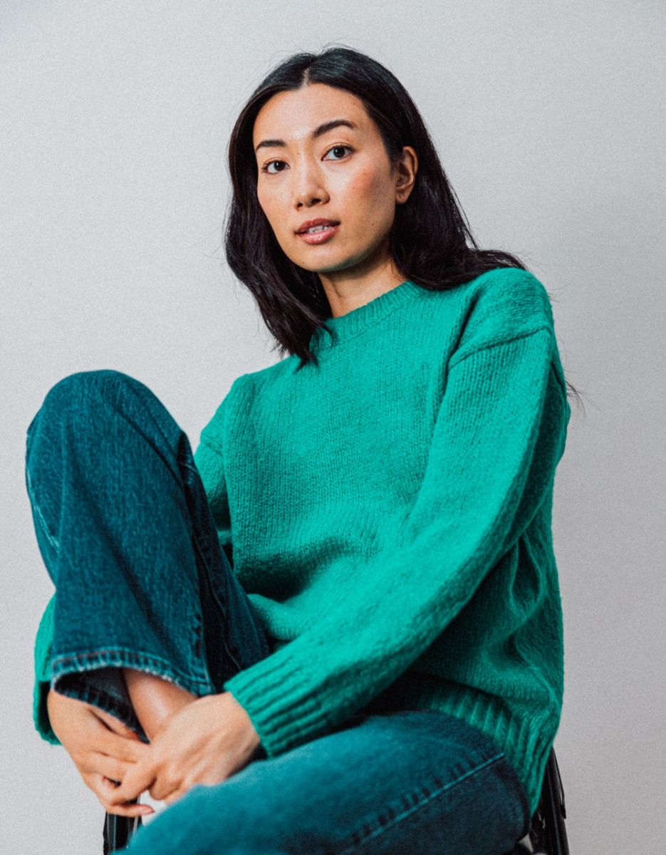 Kordy Chunky Knit in Aqua_2