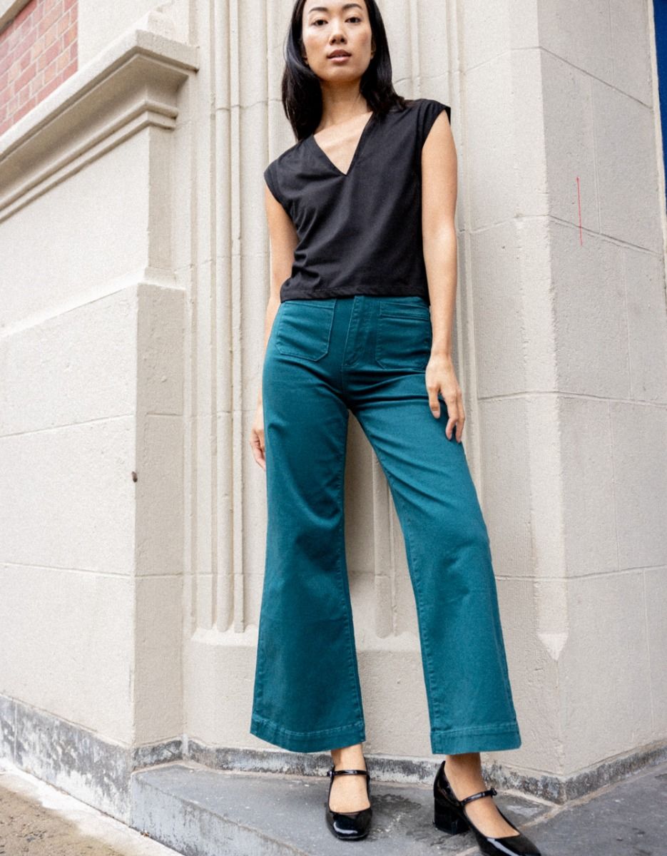 Sailor Jean in Forest Green_2