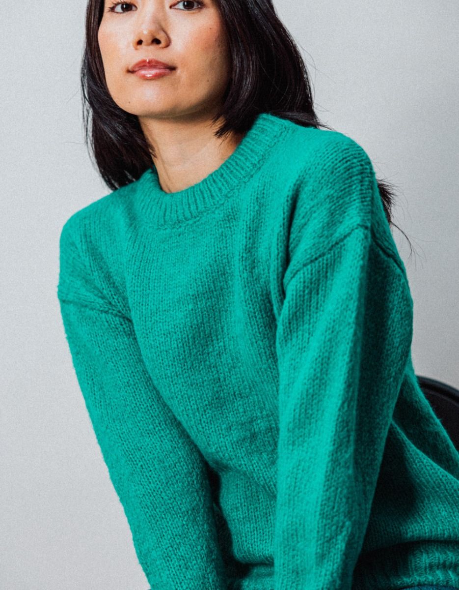 Kordy Chunky Knit in Aqua_1