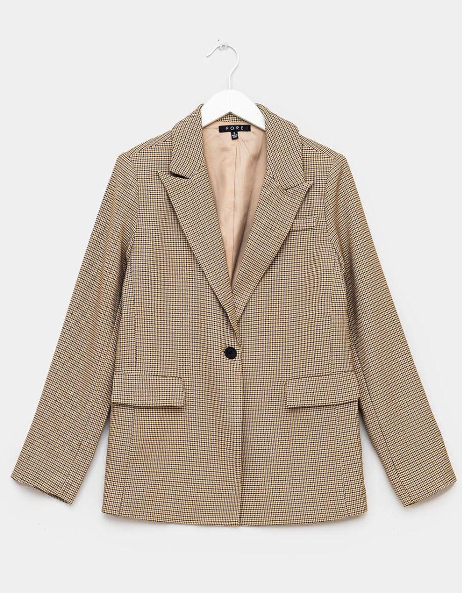 Atout Plaid Blazer_0