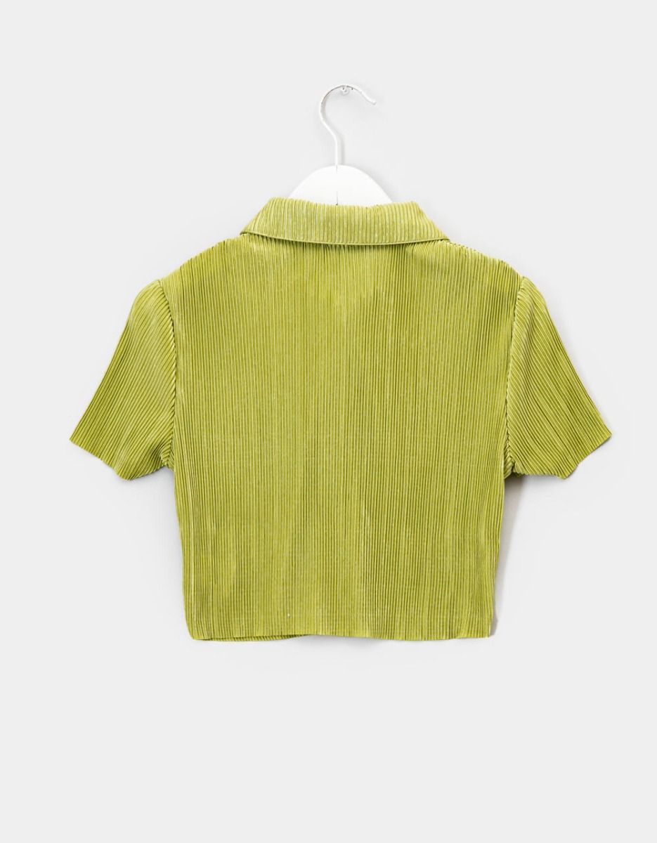 Avocate Plisse Shirt_5