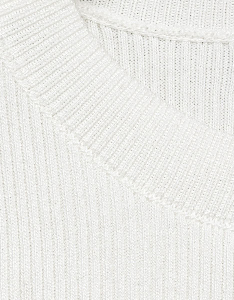 Baby Rib Cardi in Ivory_3