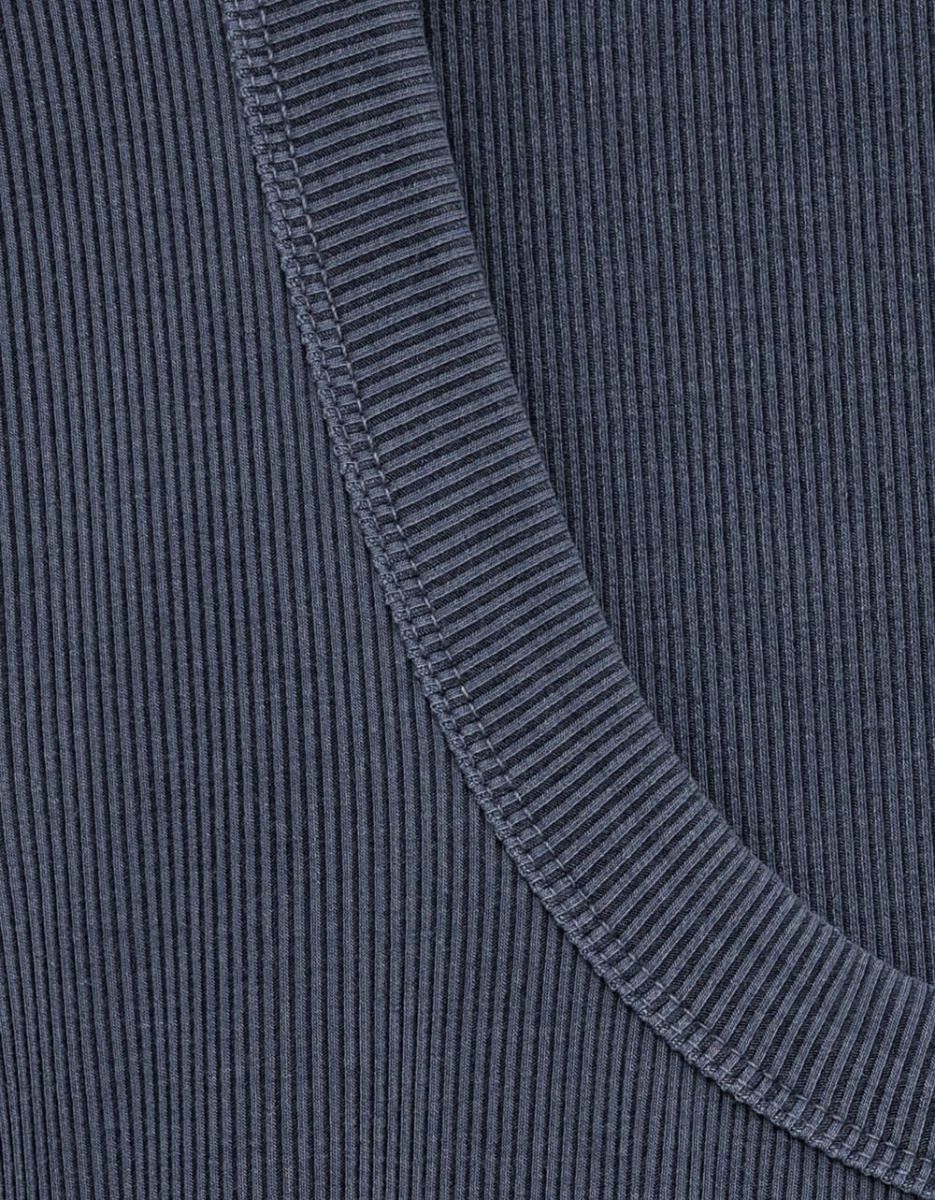 Baby Scoop Tee in Dusty Blue_1