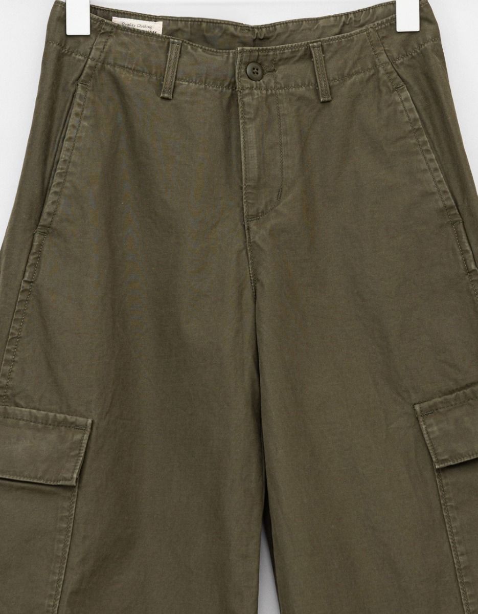 Baggy Cargo in Olive Night_2