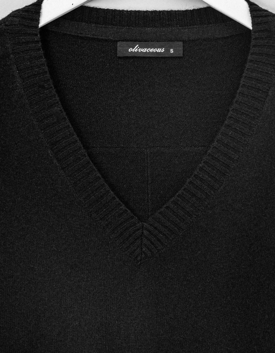Basique V-Neck Sweater_1