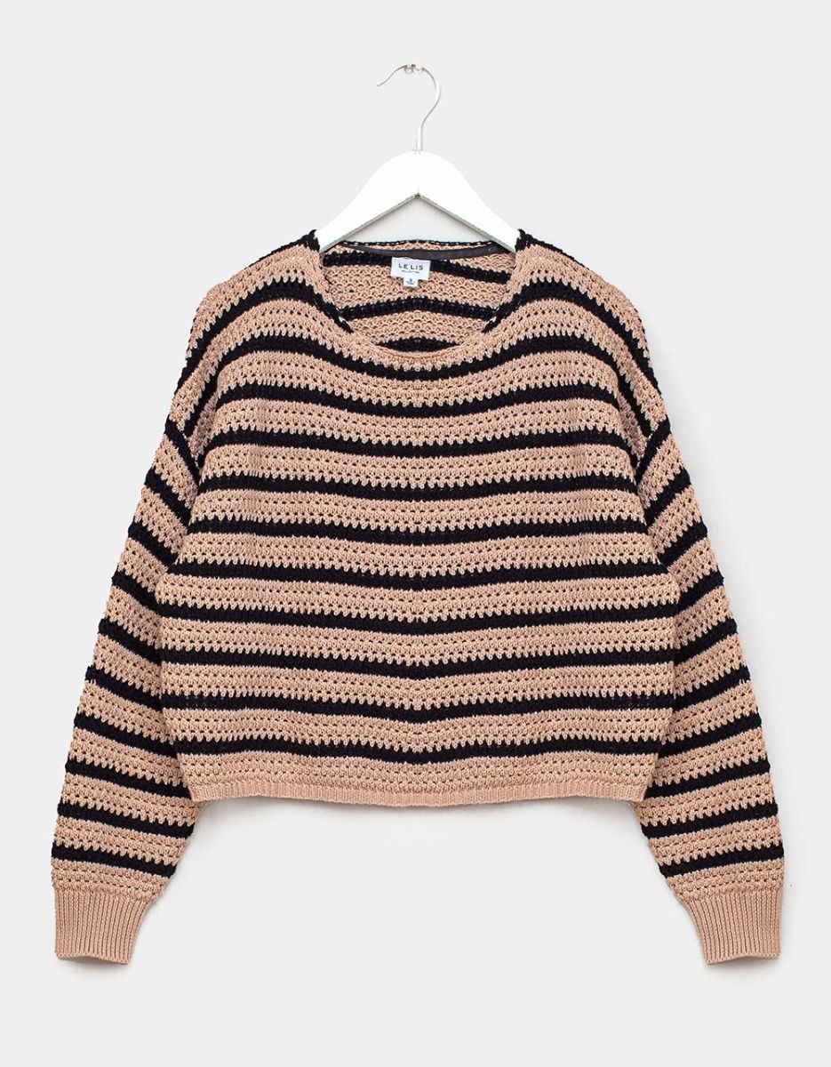 Bea Boxy Stripe Knit_0
