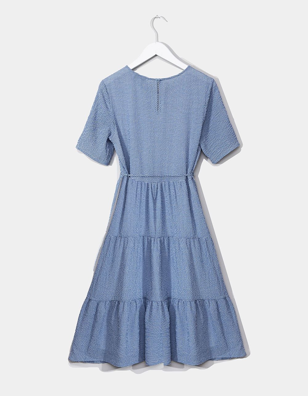 Bea Gingham Midi Dress_4