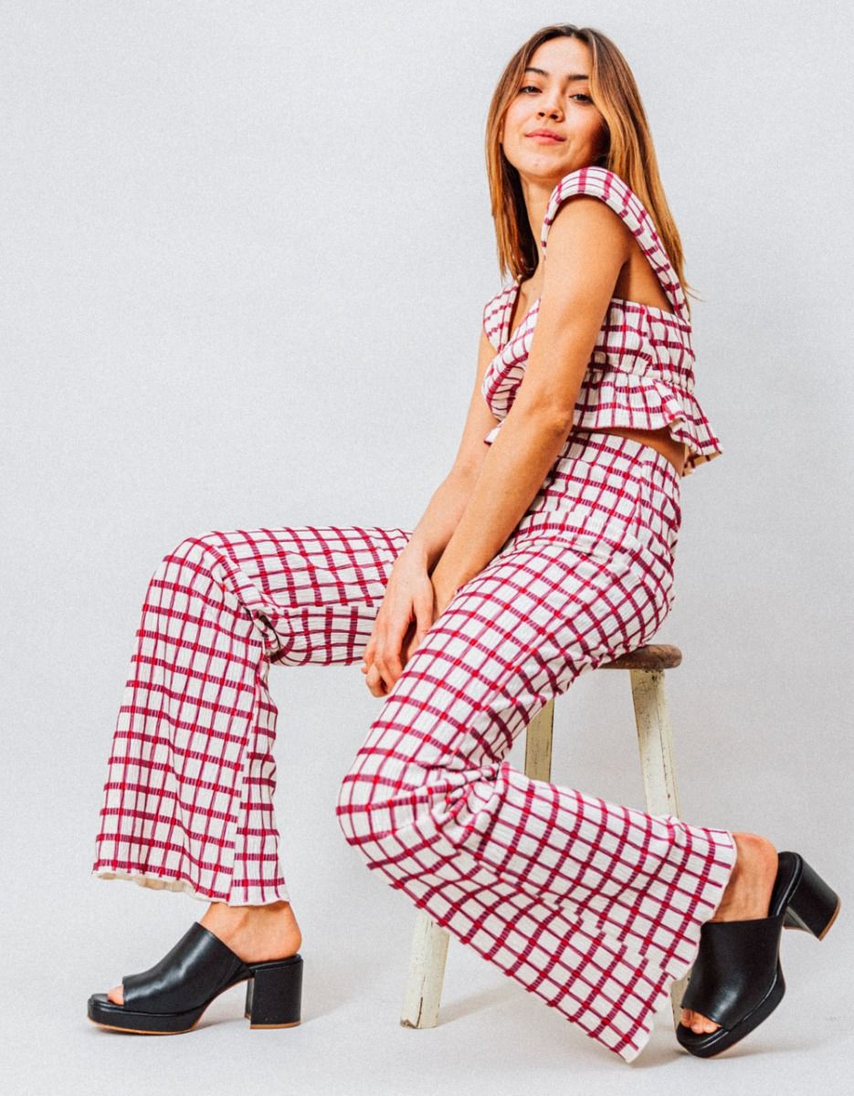 Bea Grid Pants_2