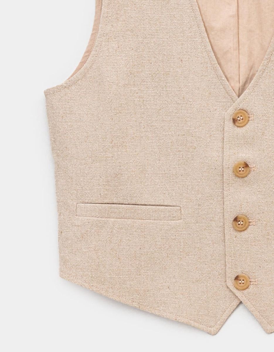 Beige Alix Vest_4