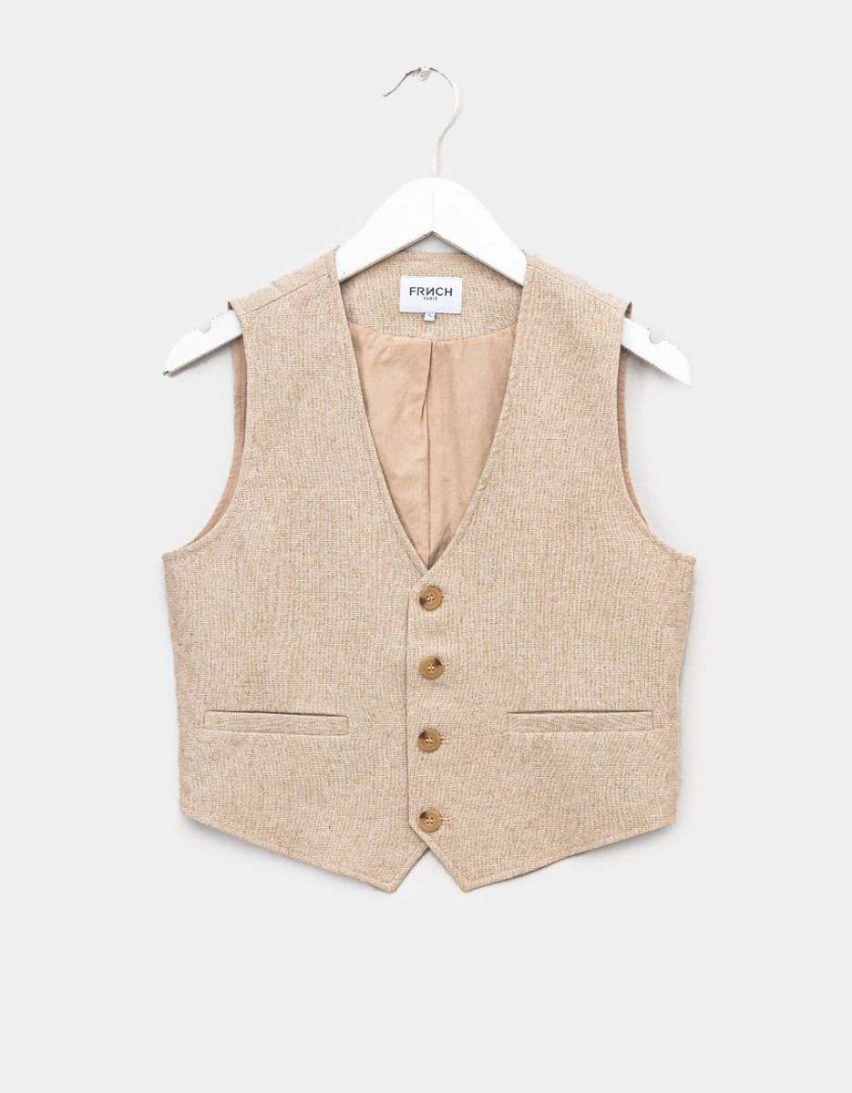 Beige Alix Vest_0