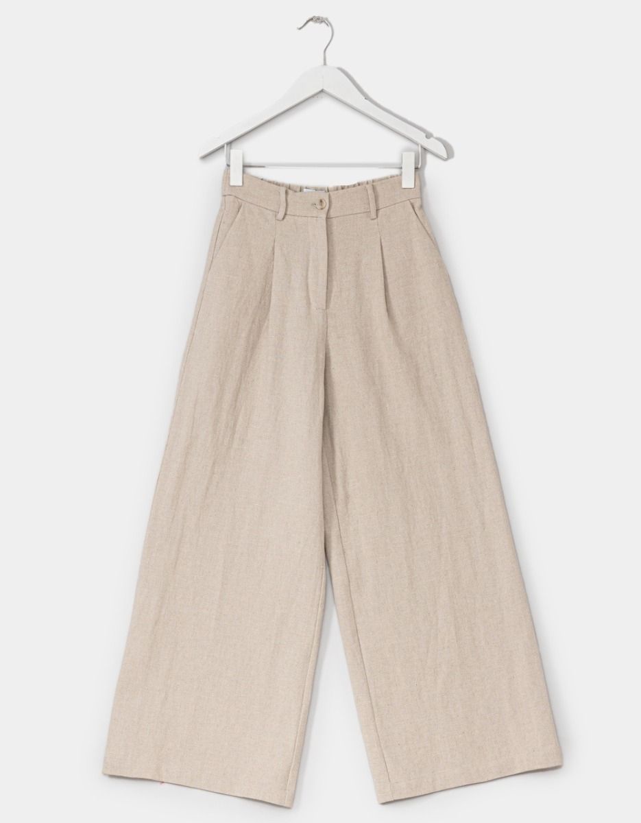 Beige Philo Pants_0