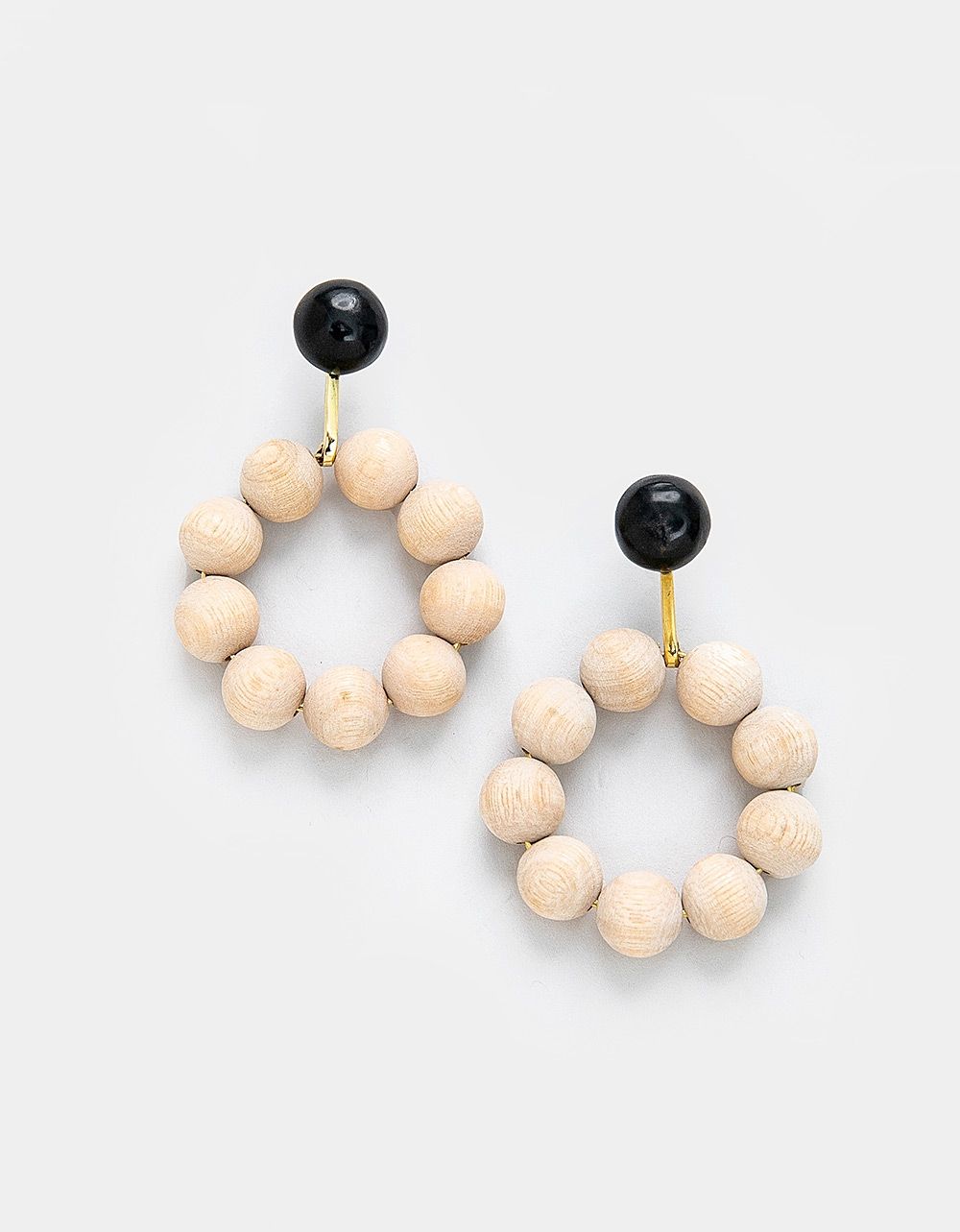 Benga Wood Earrings_0