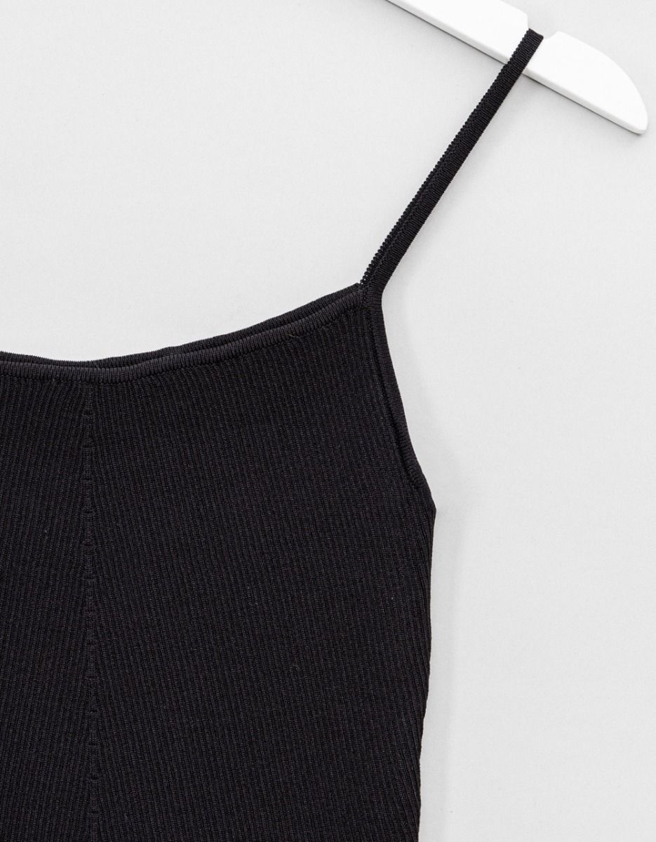 Beni Knit Cami in Noir_2