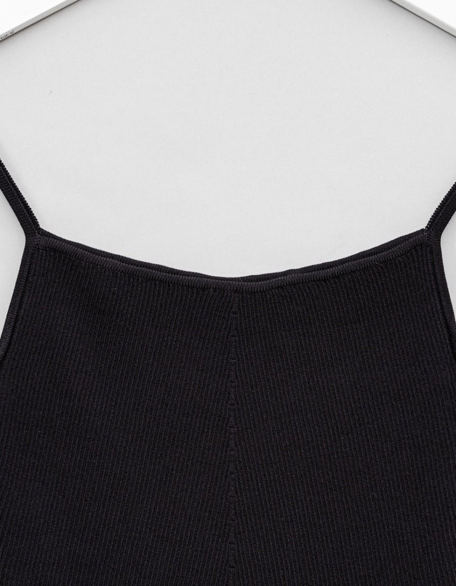 Beni Knit Cami in Noir_1
