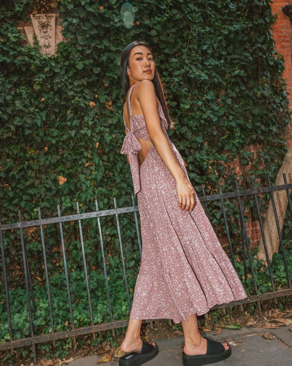 Berry Tie-Back Midi_0