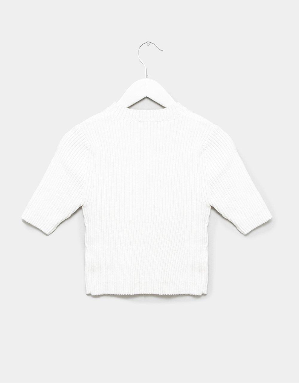 Bevi Crop Top in Cream_3