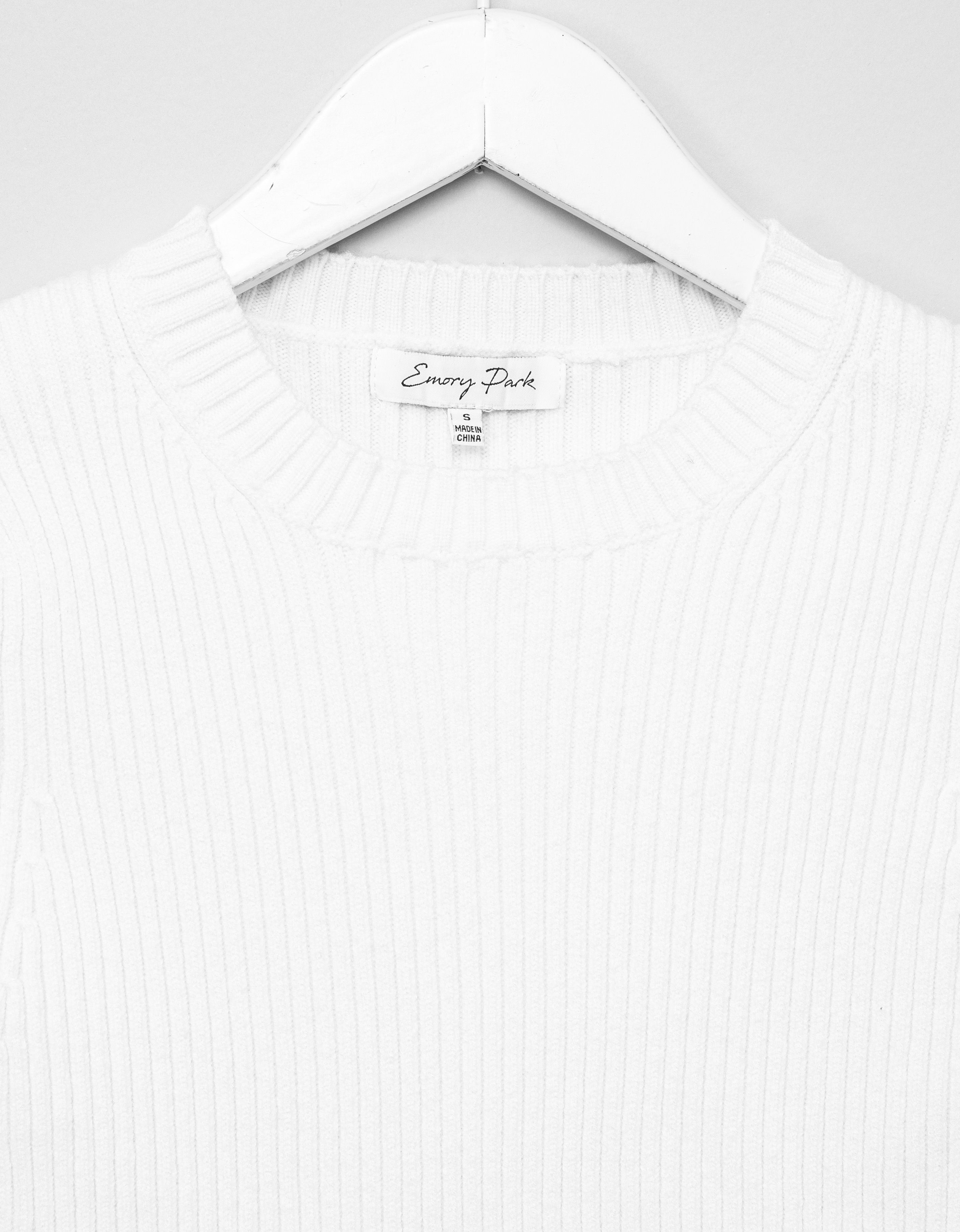 Bevi Crop Top in Cream_1