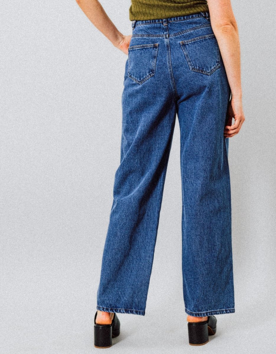 Birdie Pleated Denim Trouser_5