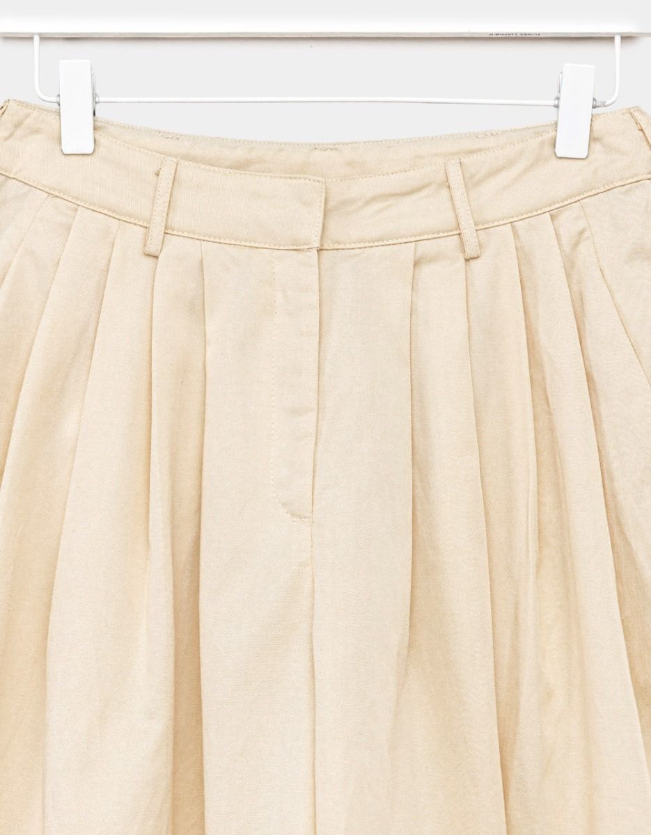 Biscotto Pleated Shorts_2