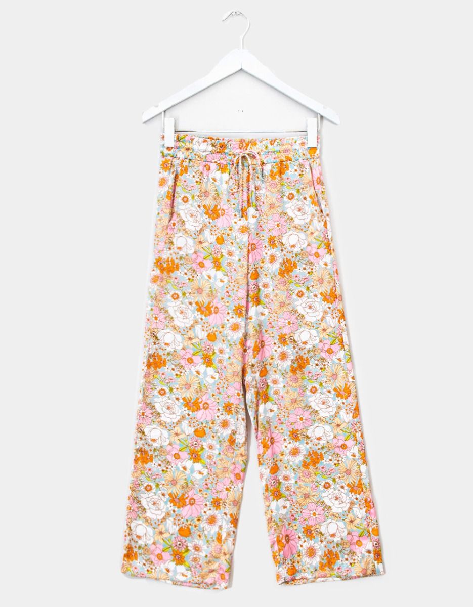 Bitsy Floral Pull-On Pants_0