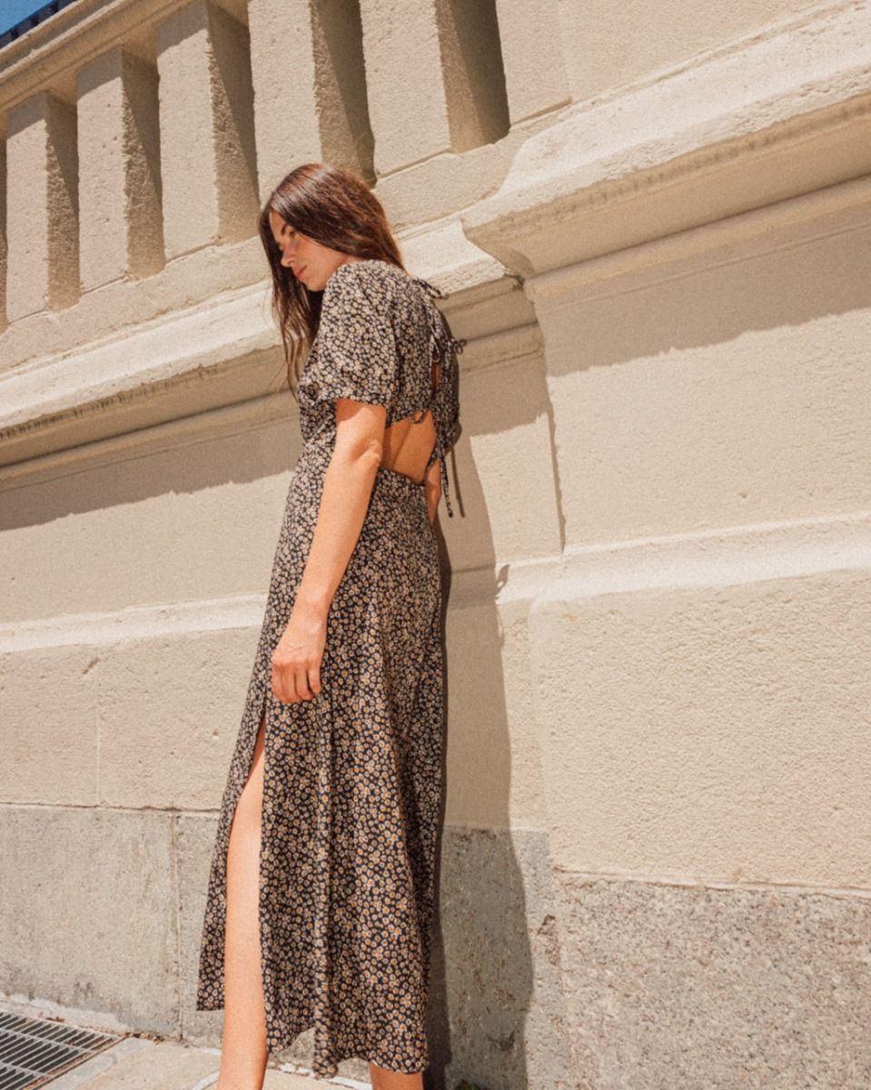 Bitsy  Floral Tie Midi_2