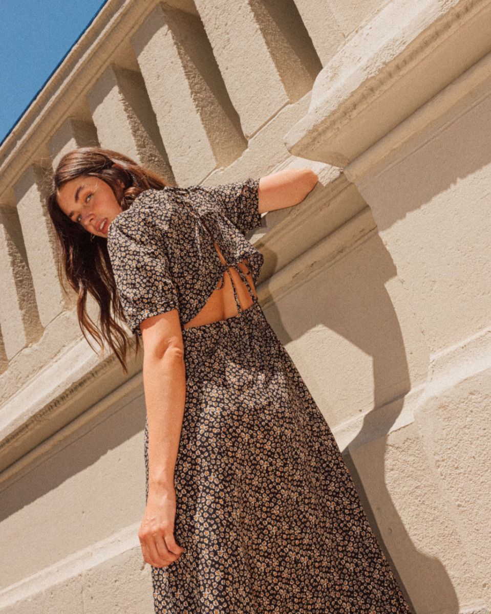 Bitsy  Floral Tie Midi_4