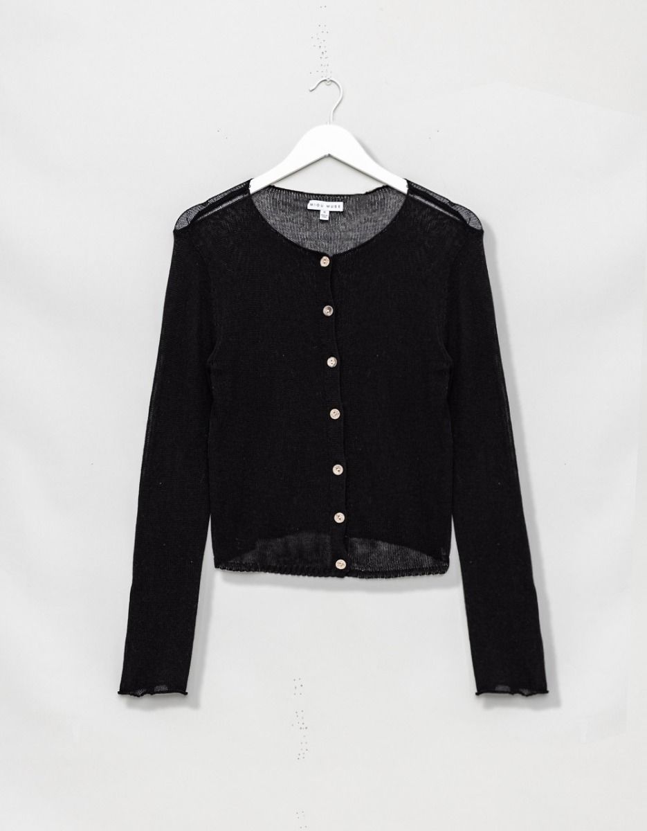 Black Legere Cardi_0