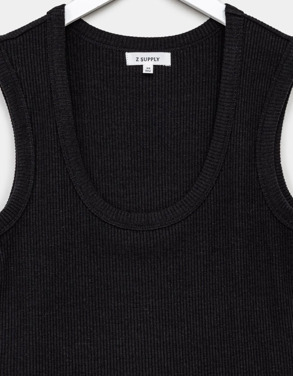Black Leisurely Tank_2