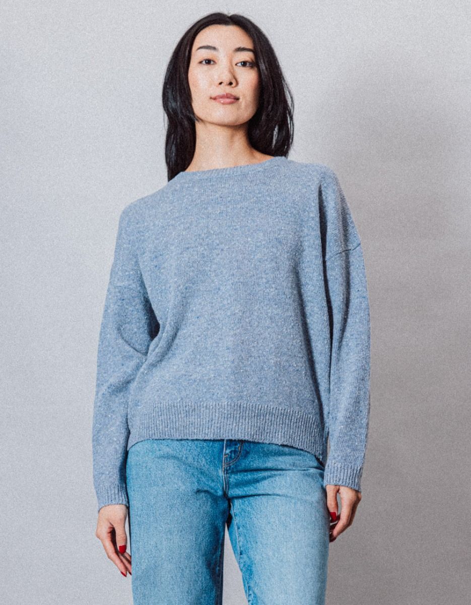Blake Pullover in Blue/Grey_2