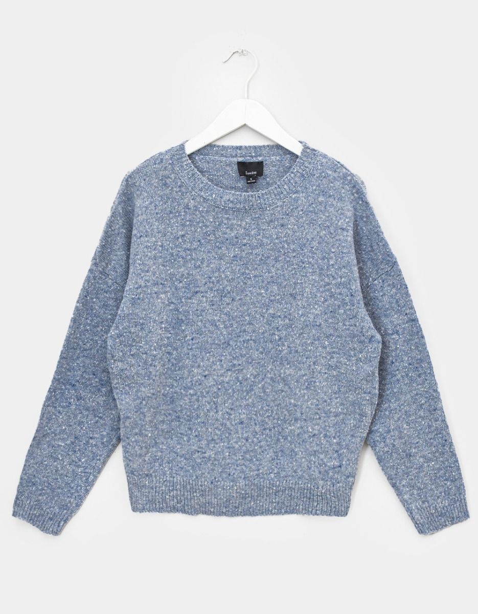 Blake Pullover in Blue/Grey_0