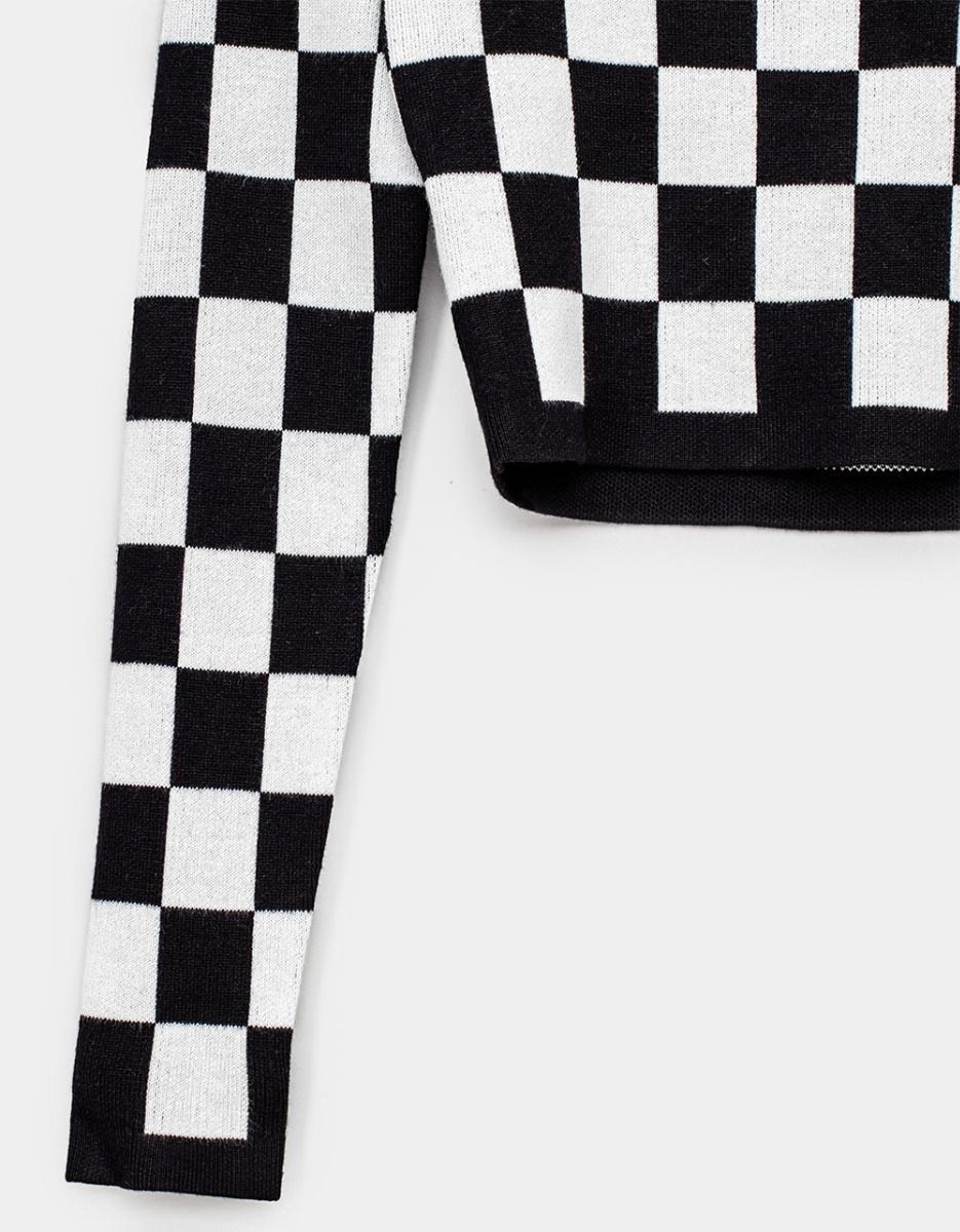 Bonie Checker Knit_1