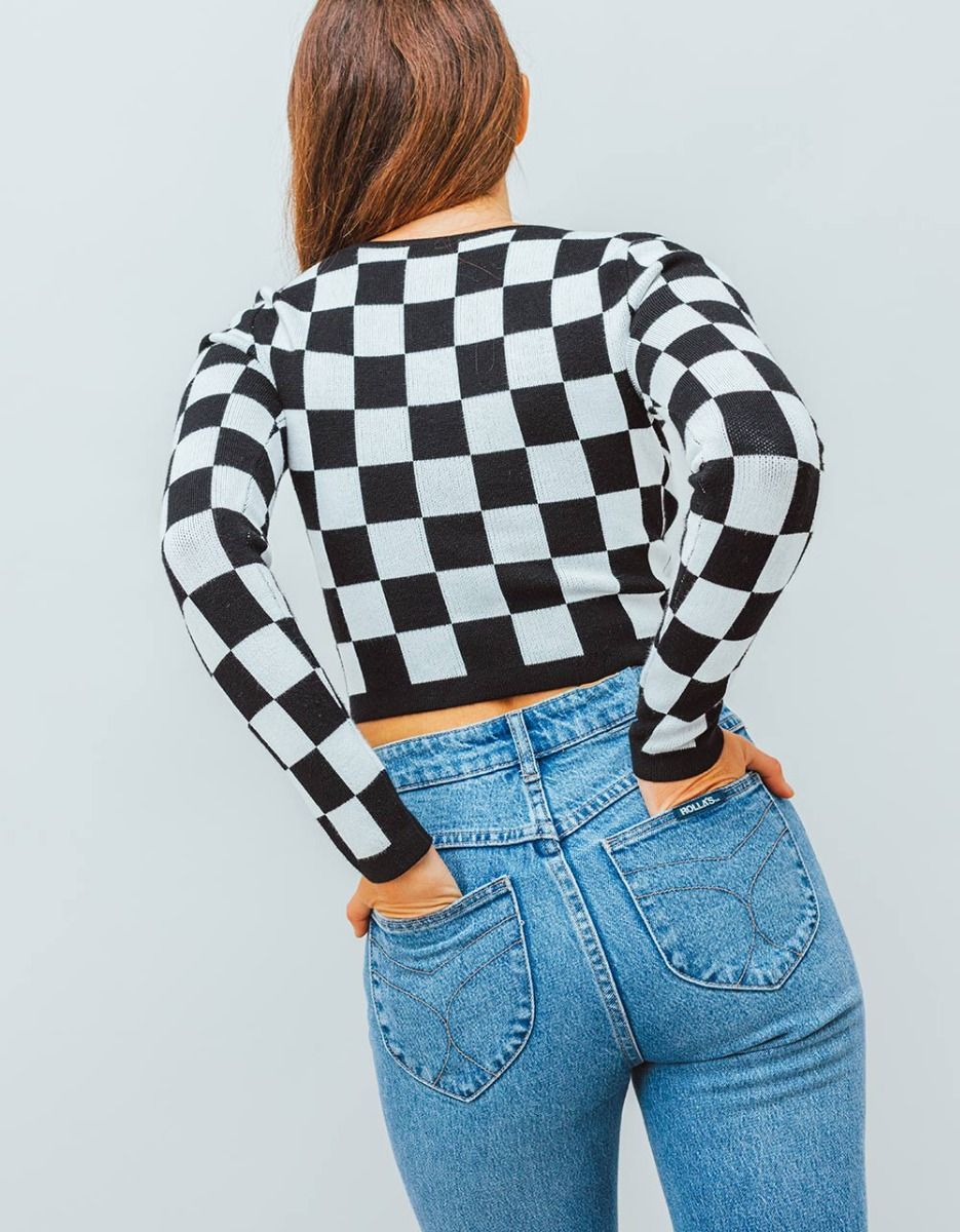 Bonie Checker Knit_4