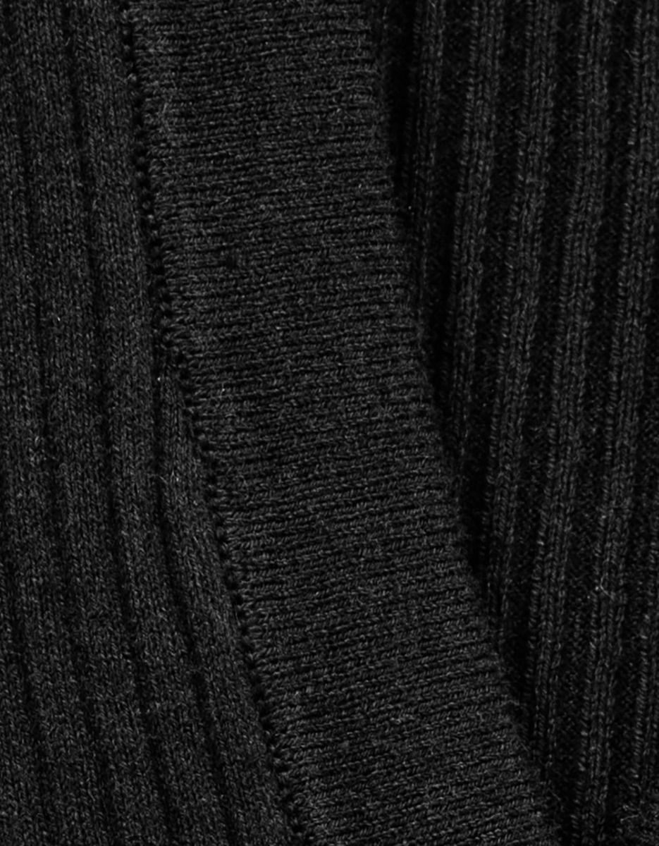 Brandi Collar Top in Black_1