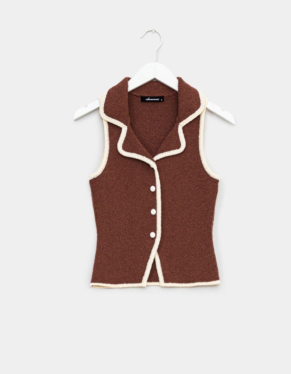 Brenda Collar Knit_0