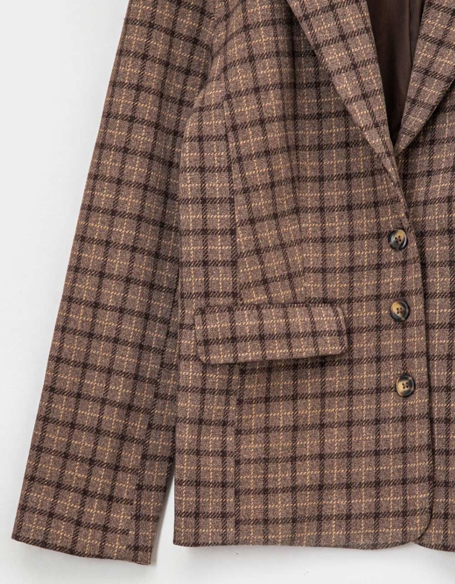 Bridges Plaid Blazer_5