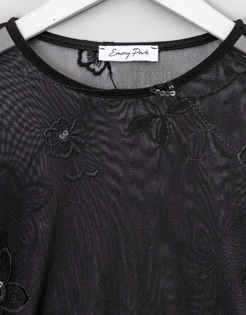 Brit Mesh & Flower Top_1