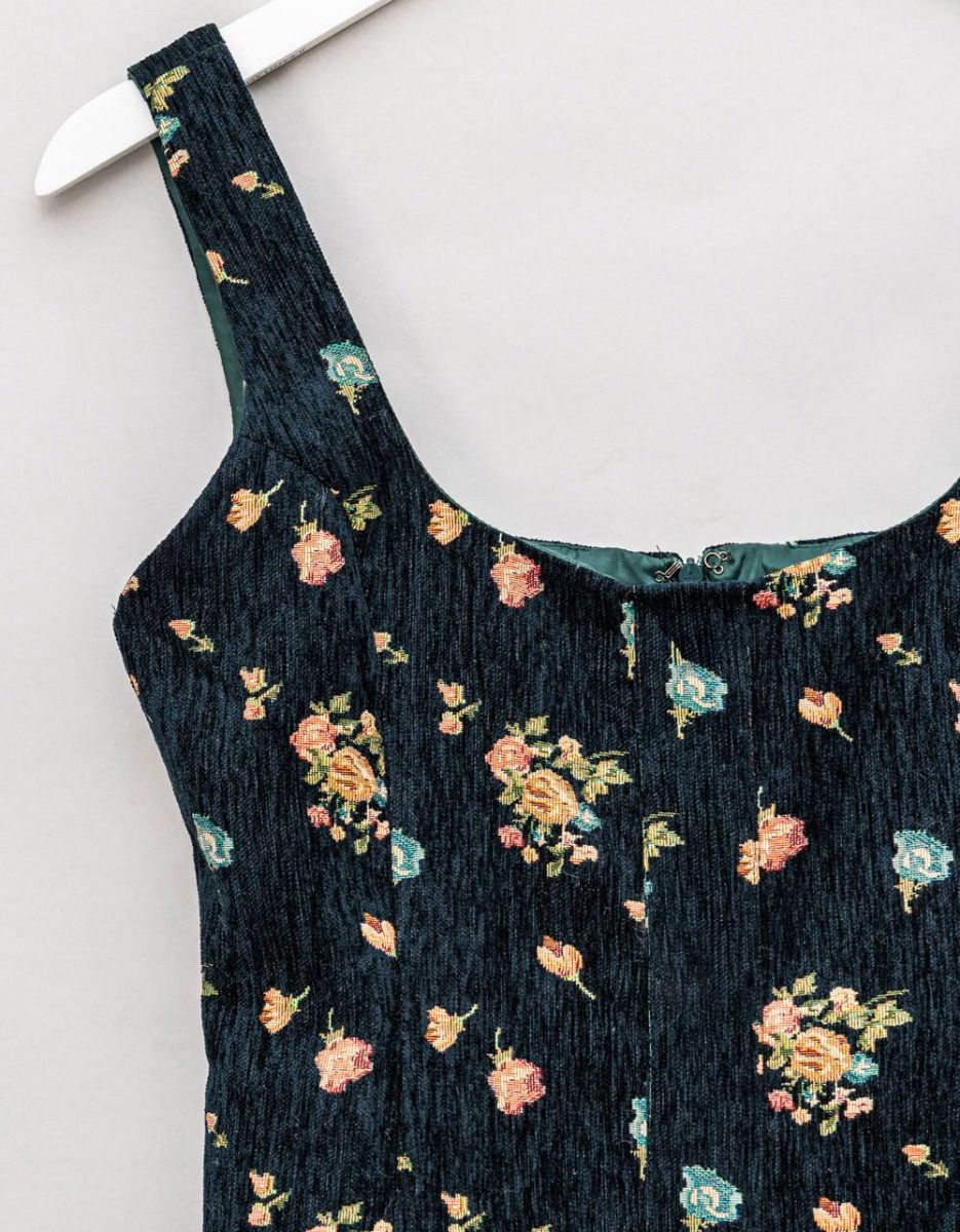 Brocade Mini Dress_2