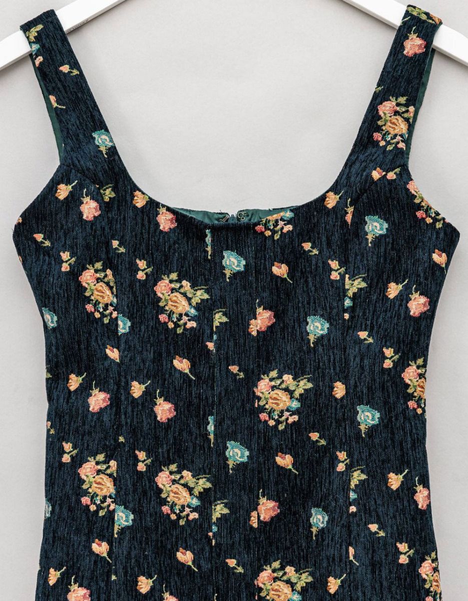 Brocade Mini Dress_1