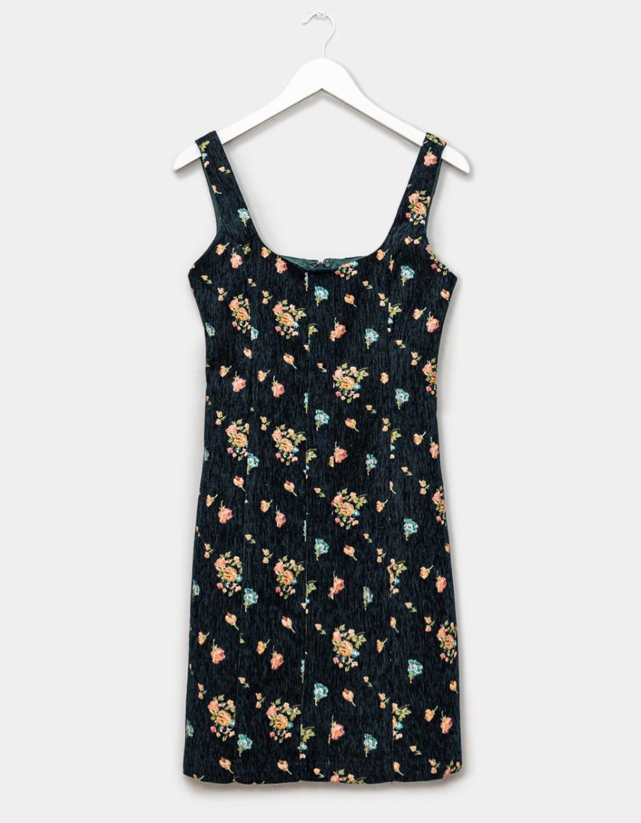 Brocade Mini Dress_0