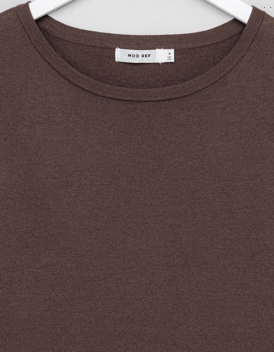 Brown Heather Tee_2