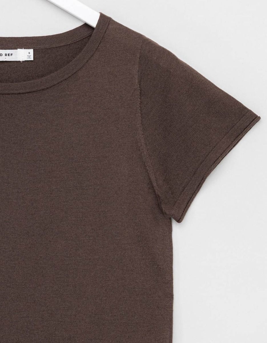 Brown Heather Tee_1