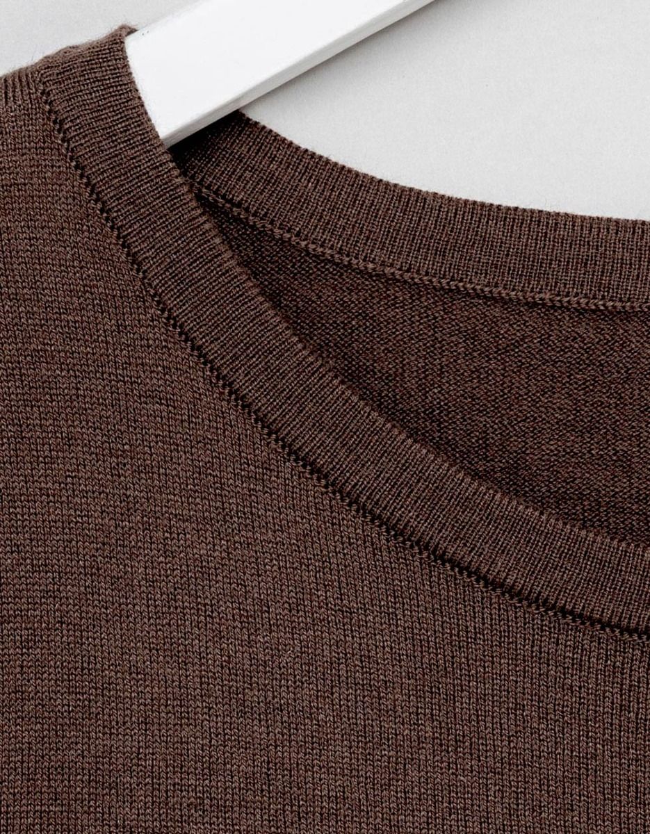 Brown Heather Tee_3