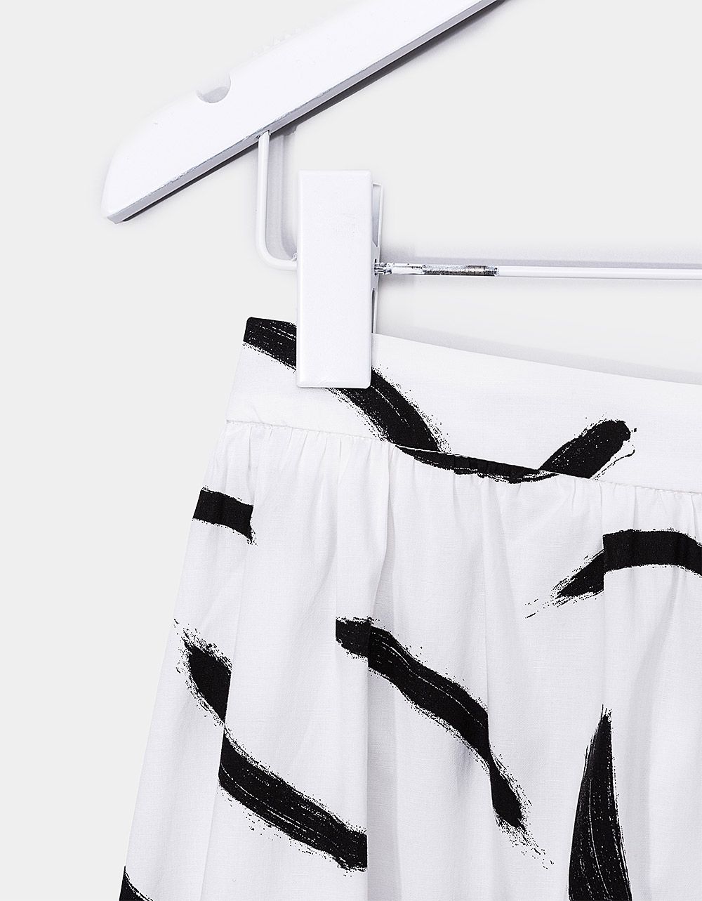 Brush Strokes Maxi Skirt_2