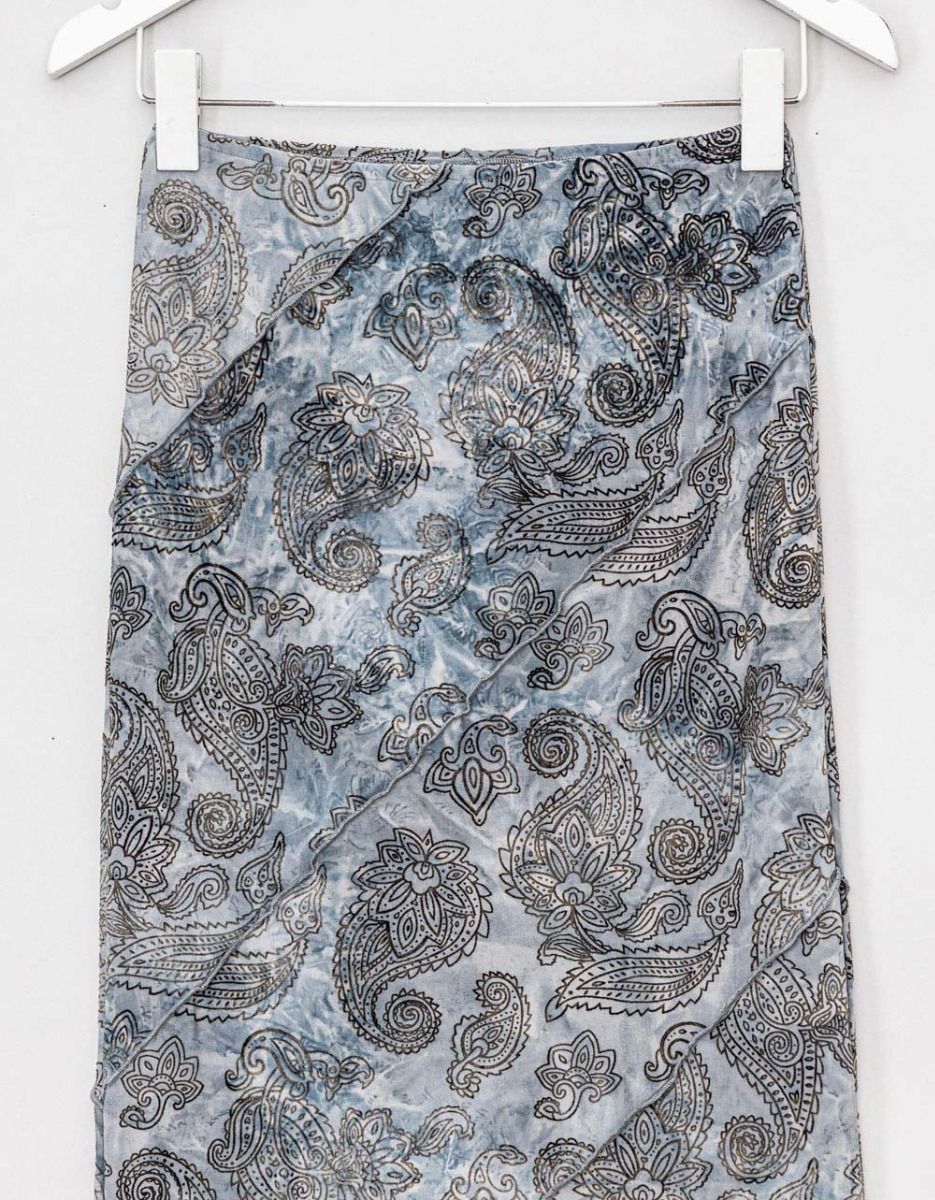 Cachemire Burnout Skirt_5